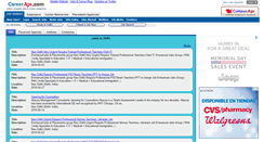 Desktop Screenshot of delhi.careerage.com