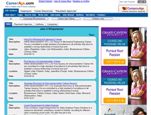 Tablet Screenshot of bhubaneswar.careerage.com