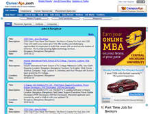 Tablet Screenshot of bangalore.careerage.com