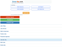Tablet Screenshot of m.careerage.com