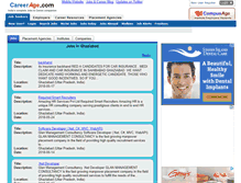 Tablet Screenshot of ghaziabad.careerage.com