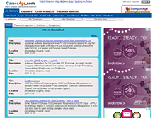 Tablet Screenshot of ahmedabad.careerage.com